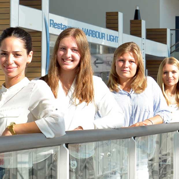Trainees of Hamburg Messe und Congress GmbH